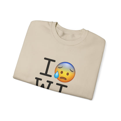"I'm Anxiously Sweating in Wisconsin" Sweatshirt