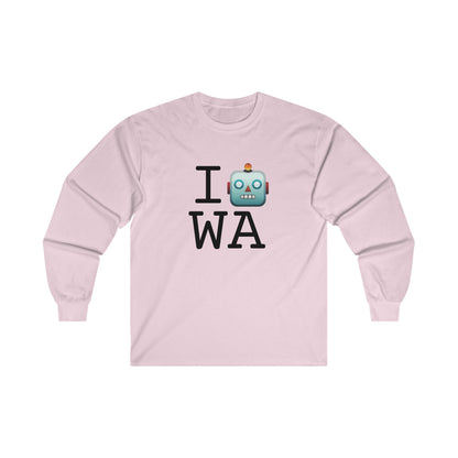 "I'm a Robot in Washington" Long Sleeve Shirt