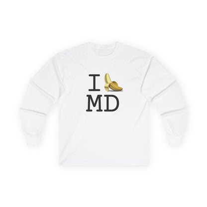 "I'm Bananas about Maryland" Long Sleeve Shirt