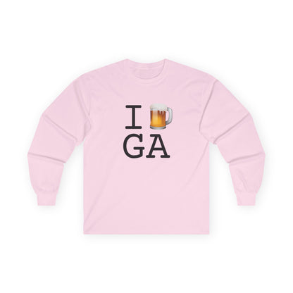 "I Beer Georgia" Long Sleeve Shirt