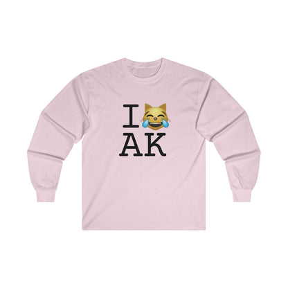 "I'm Laughing like a Cat at Alaska" Long Sleeve Shirt