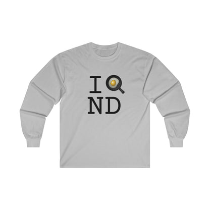 "I Cook in North Dakota" Long Sleeve Shirt