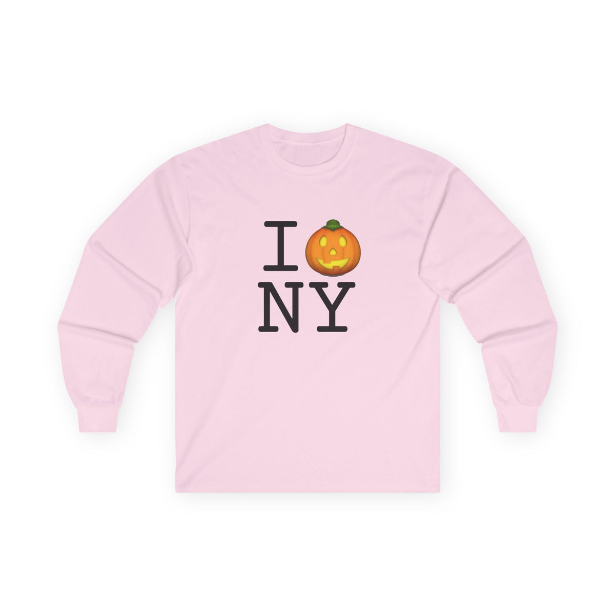 "I Jack-O-Lantern (Pumpkin) New York" Long Sleeve Shirt