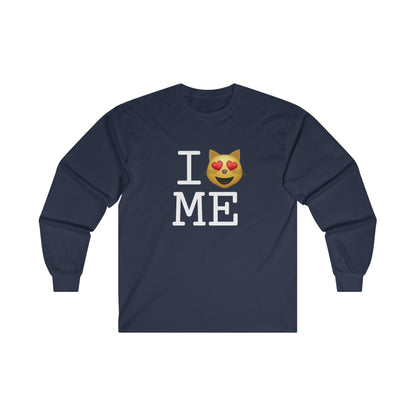 "I'm a Cat that Loves Maine" Long Sleeve Shirt