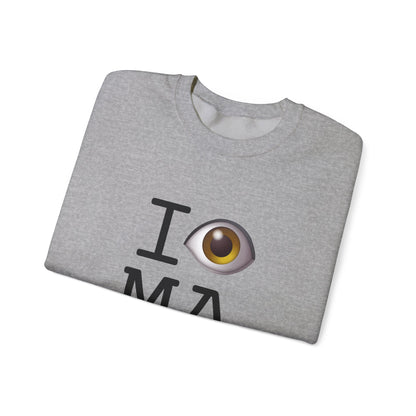 "I See (Eye) Massachusetts" Sweatshirt