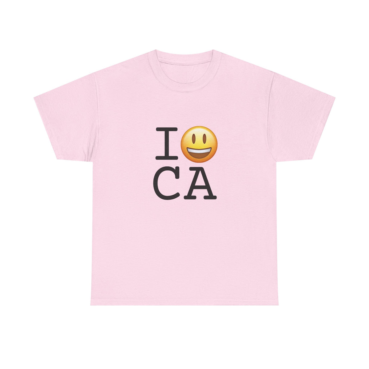 "I'm Happy about California" Tee