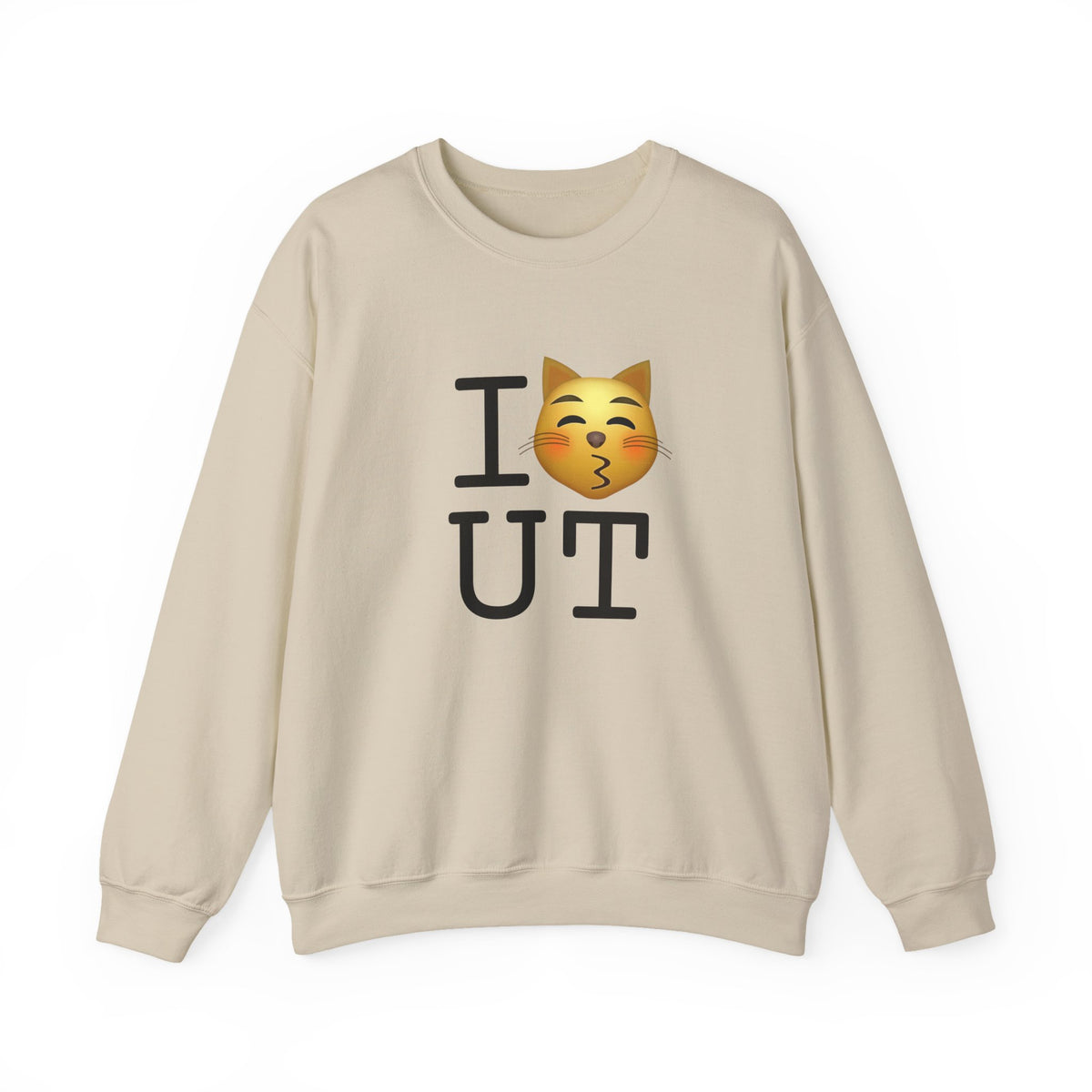 "I'm a Kissing Cat toward Utah" Sweatshirt