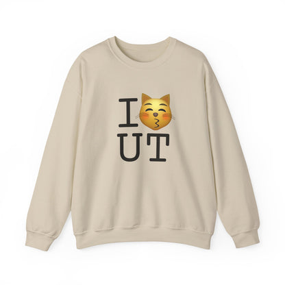 "I'm a Kissing Cat toward Utah" Sweatshirt