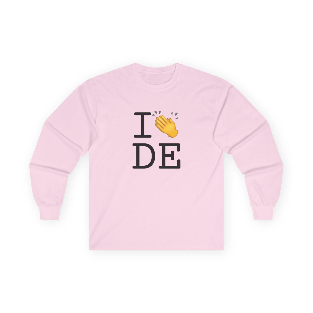 "I Applaud Delaware" Long Sleeve Shirt