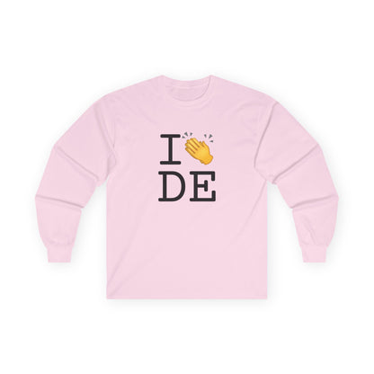 "I Applaud Delaware" Long Sleeve Shirt