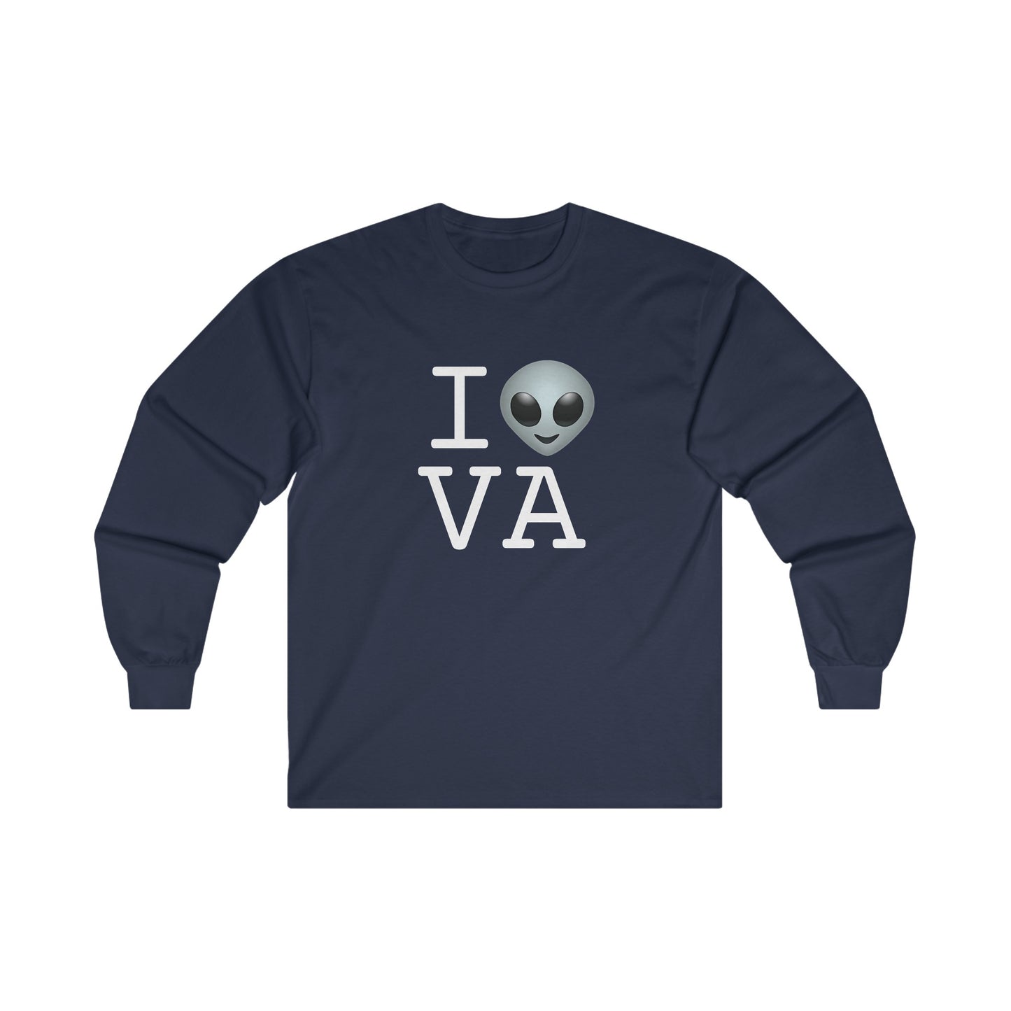 "I Feel Alien in Virginia" Long Sleeve Shirt