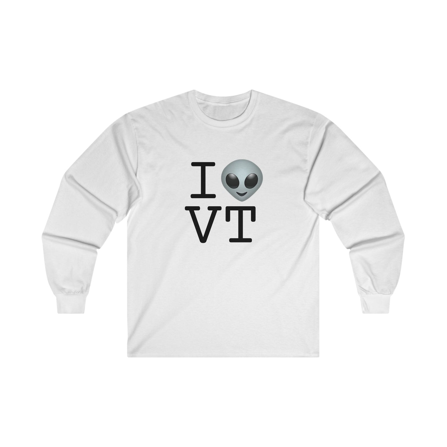 "I Feel Alien in Vermont" Long Sleeve Shirt