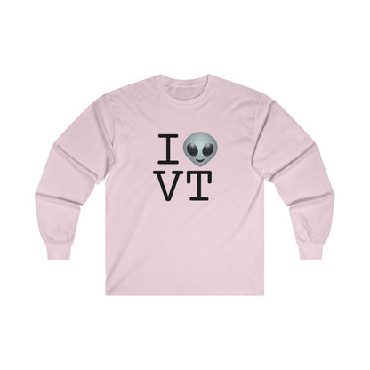 "I Feel Alien in Vermont" Long Sleeve Shirt