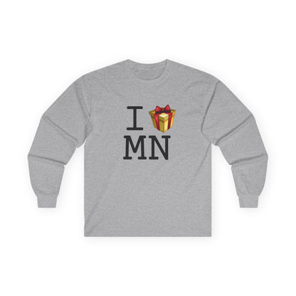 "I Present Minnesota" Long Sleeve Shirt