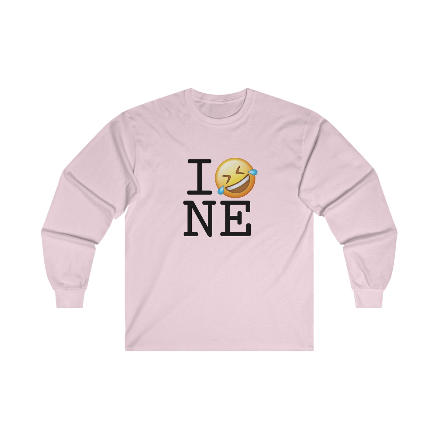 "I Laugh Hard (LMFAO) at Nebraska" Long Sleeve Shirt