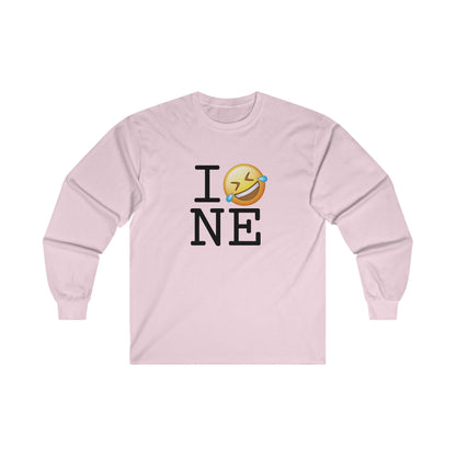 "I Laugh Hard (LMFAO) at Nebraska" Long Sleeve Shirt
