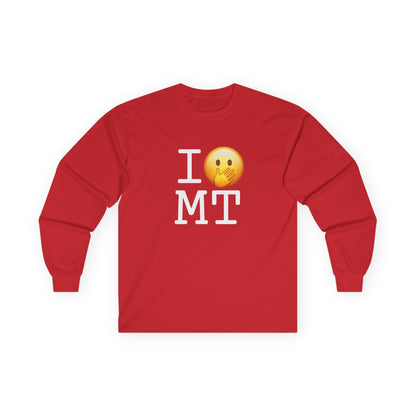"I Messed Up (Oops) in Montana" Long Sleeve Shirt