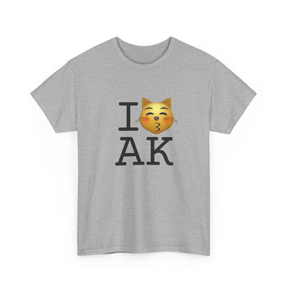 "I'm a Kissing Cat toward Alaska" Tee