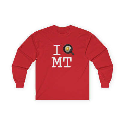 "I Cook in Montana" Long Sleeve Shirt