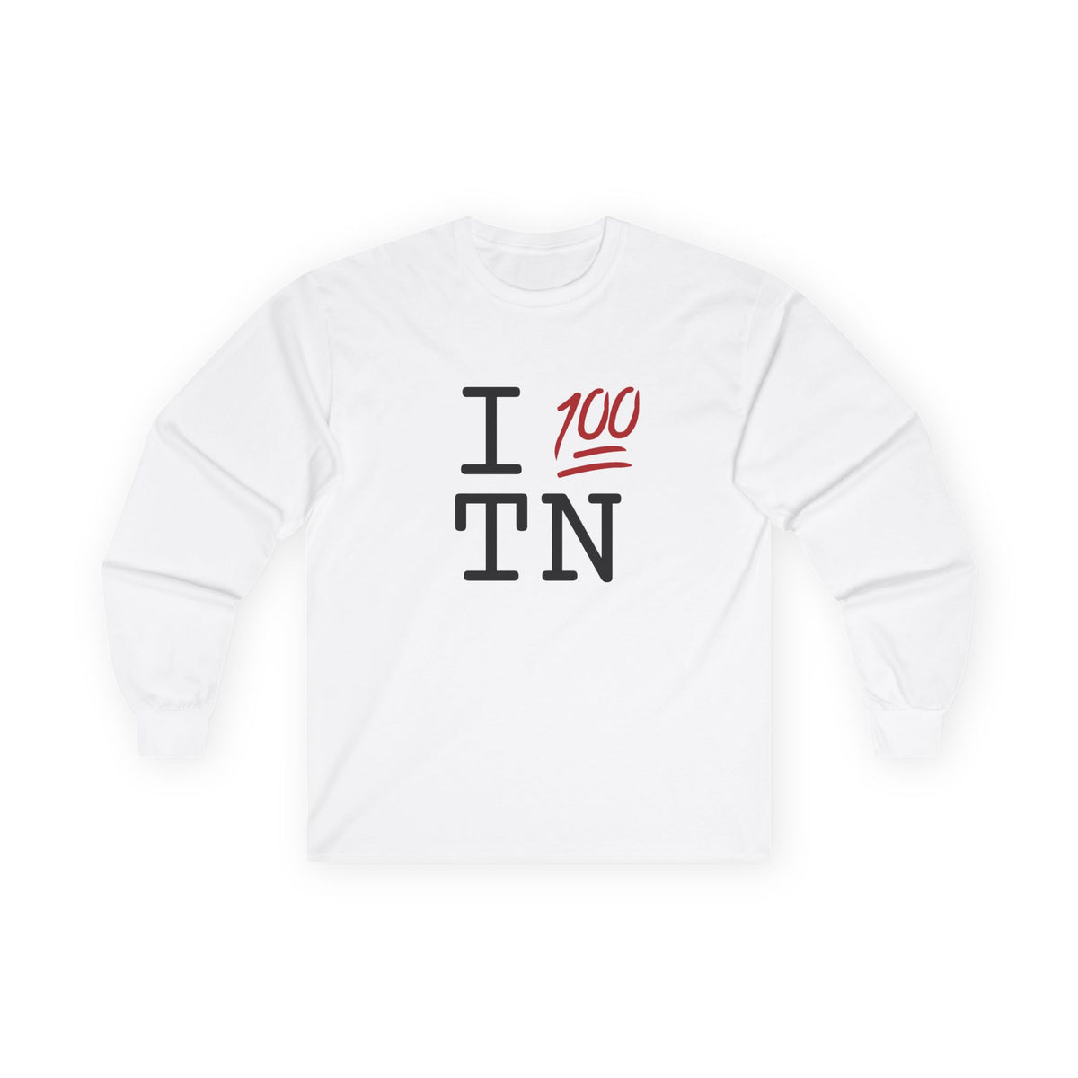 "I Keep it 100 in Tennessee" Long Sleeve Shirt