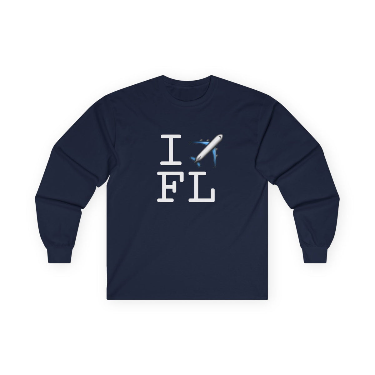 "I Fly Over Florida" Long Sleeve Shirt