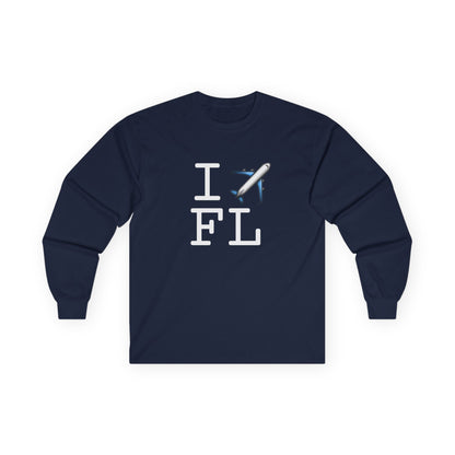 "I Fly Over Florida" Long Sleeve Shirt