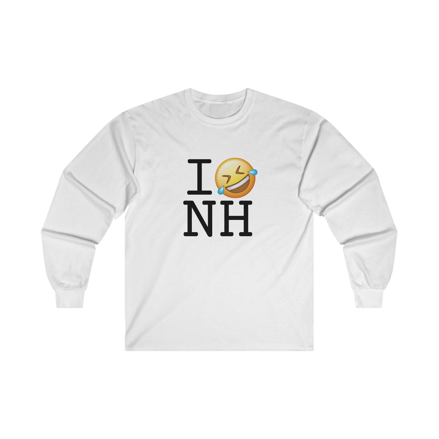 "I Laugh Hard (LMFAO) at New Hampshire" Long Sleeve Shirt