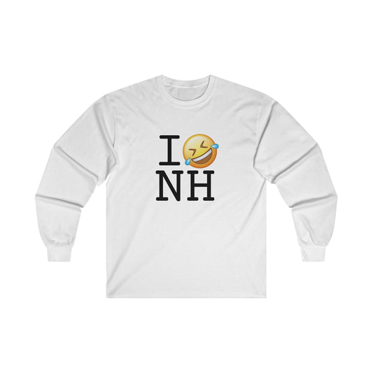 "I Laugh Hard (LMFAO) at New Hampshire" Long Sleeve Shirt