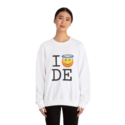 "I'm an Angel in Delaware" Sweatshirt