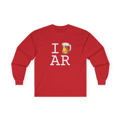 "I Beer Arkansas" Long Sleeve Shirt