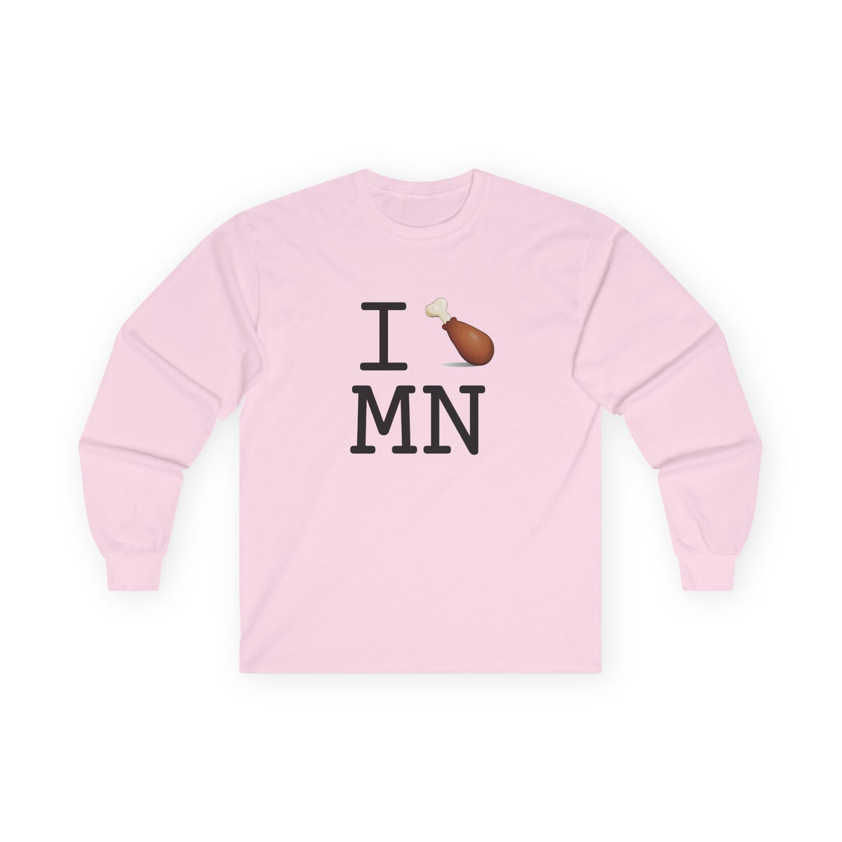 "I Chicken Drumstick Minnesota" Long Sleeve Shirt