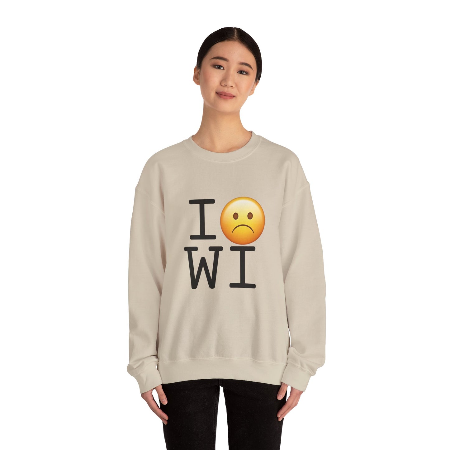 "I'm Grumpy about Wisconsin" Sweatshirt