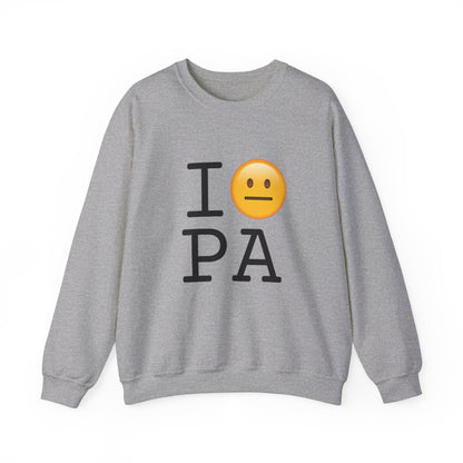 "I'm Neutral About Pennsylvania" Sweatshirt