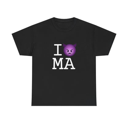 "I'm an Angry Devil about Massachusetts" Tee