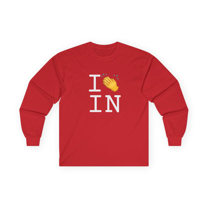 "I Applaud Indiana" Long Sleeve Shirt