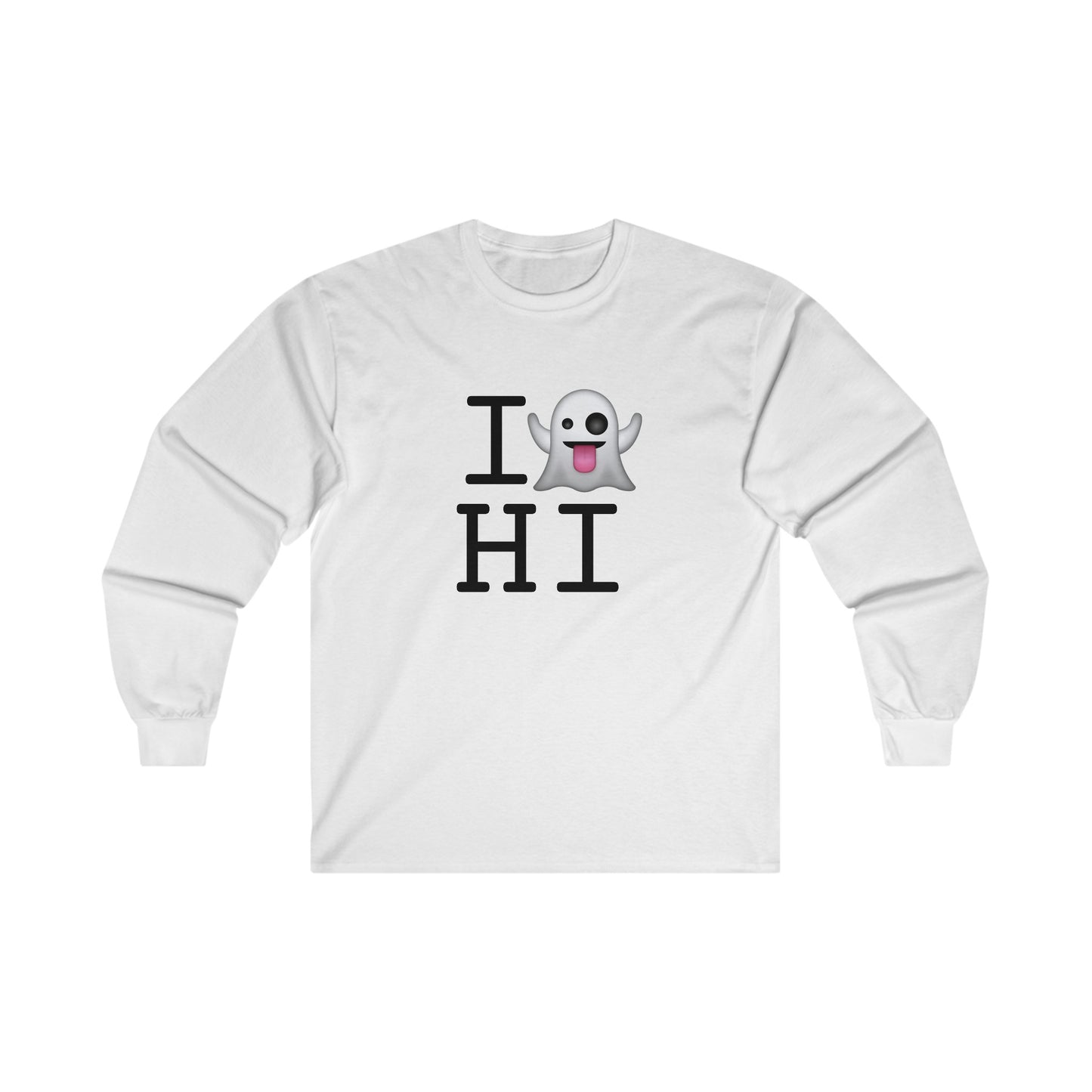 "I'm Ghosting Hawaii" Long Sleeve Shirt