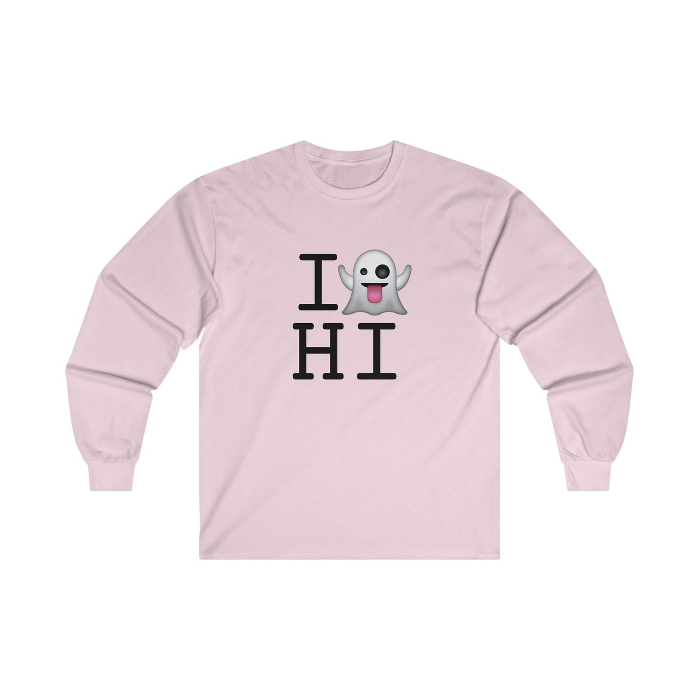 "I'm Ghosting Hawaii" Long Sleeve Shirt