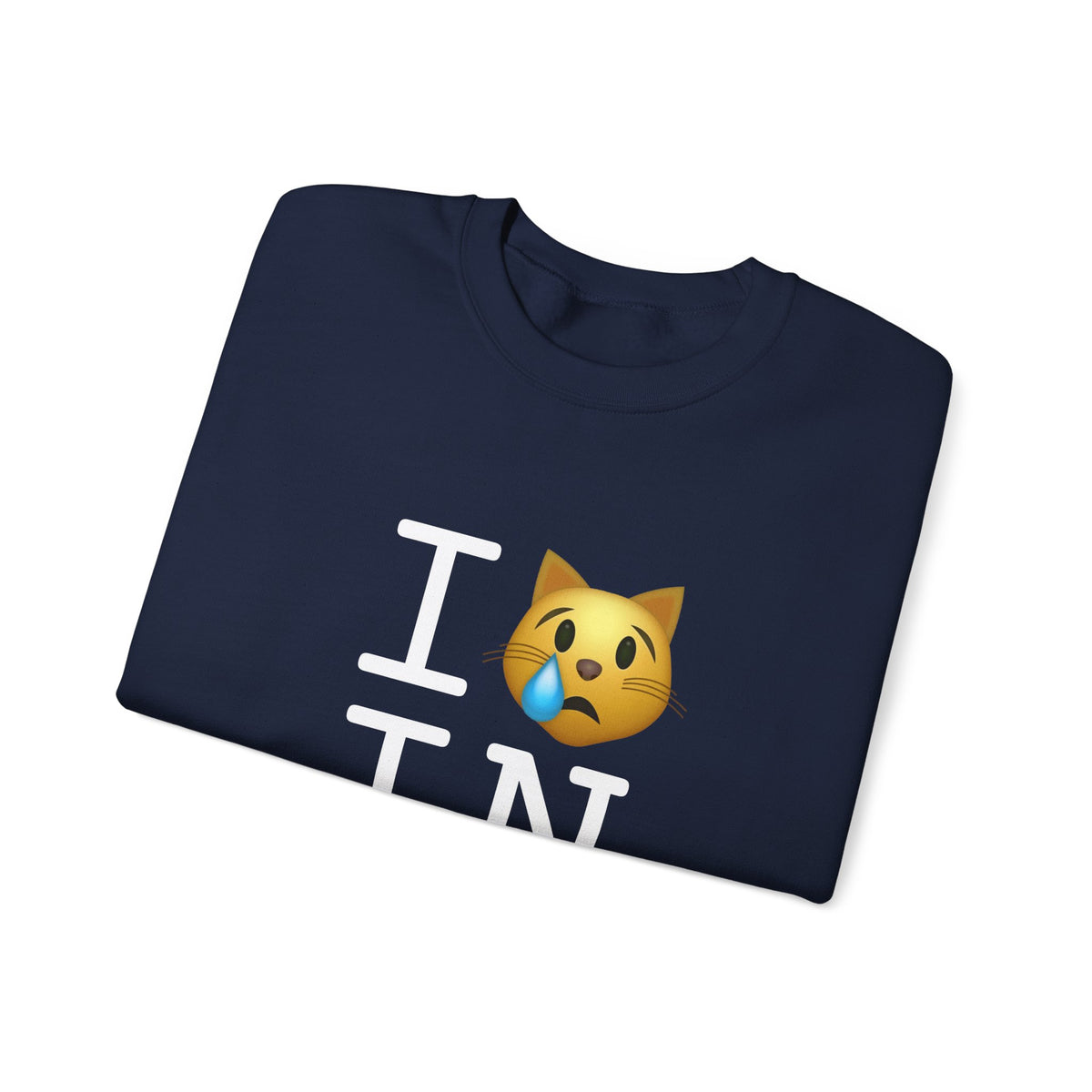 "I'm a Crying Cat about Indiana" Sweatshirt