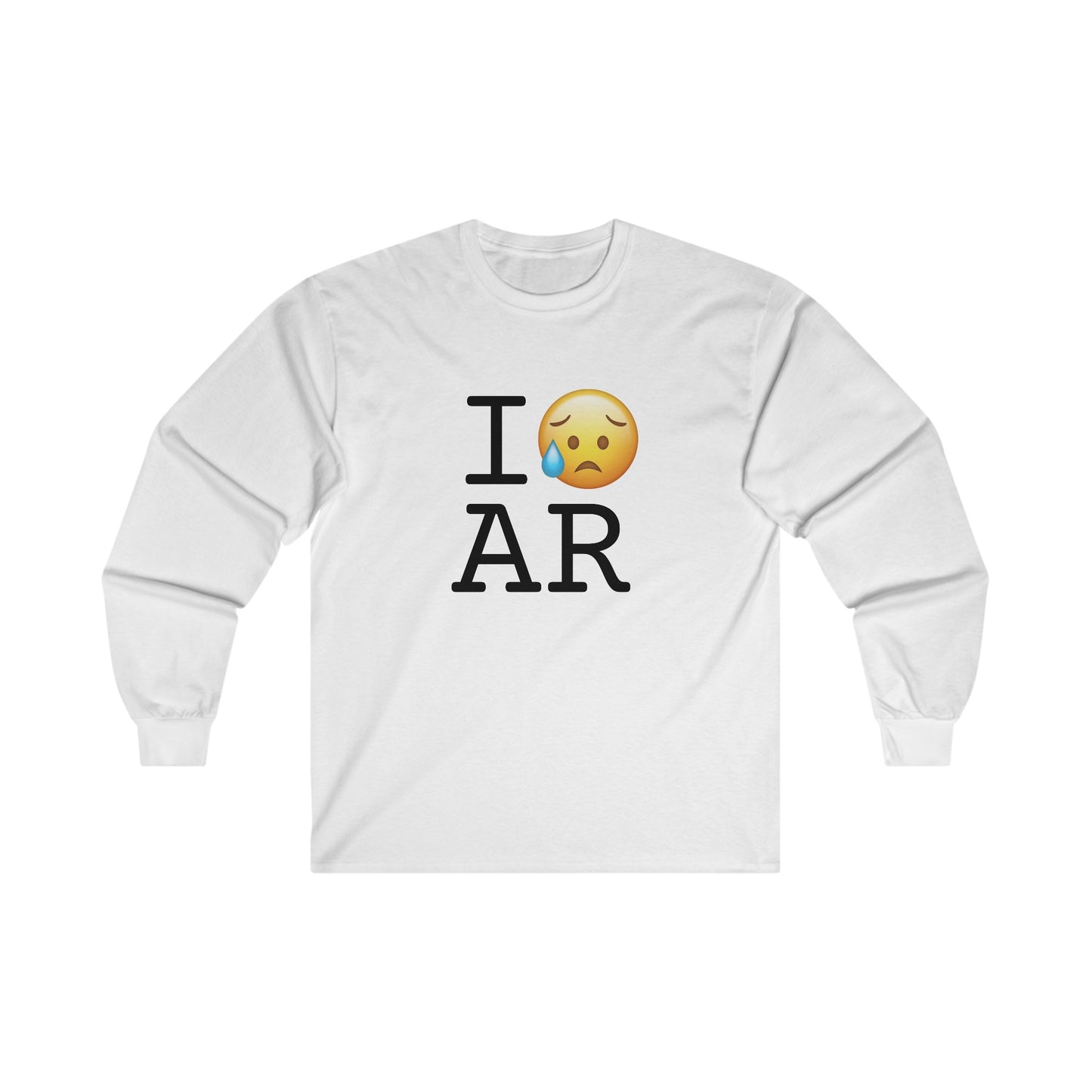 "I'm Sad About Arkansas" Long Sleeve Shirt