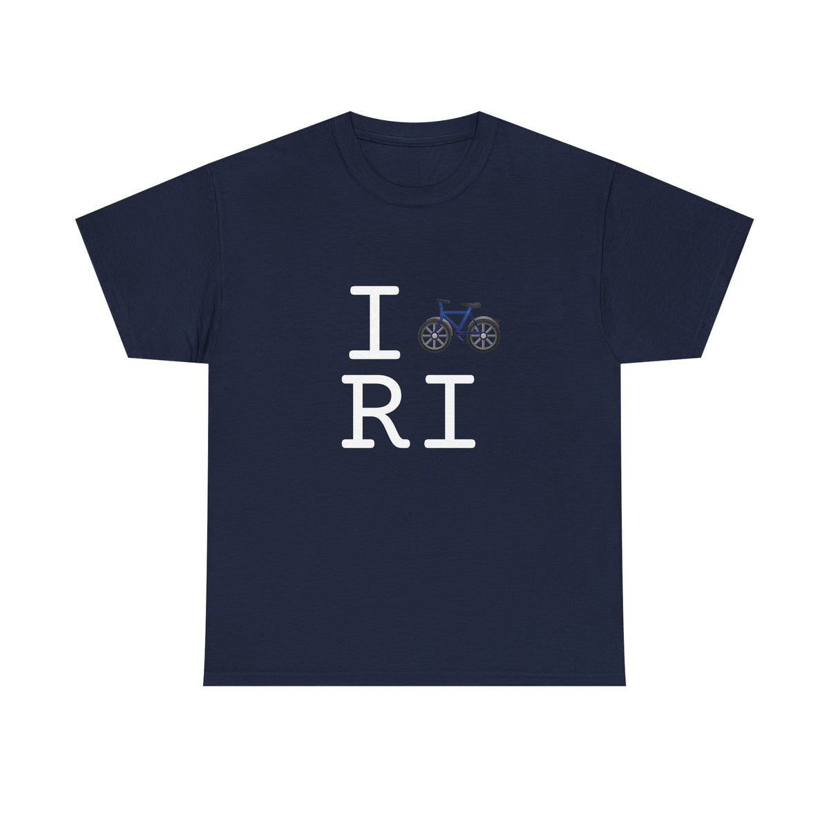 "I Bicycle Rhode Island" Tee