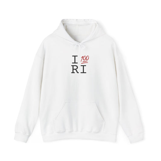 "I Keep it 100 in Rhode Island" Hoodie