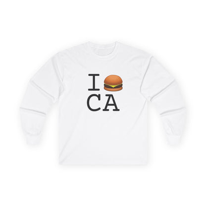 "I Cheeseburger California" Long Sleeve Shirt