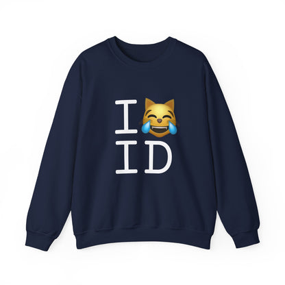 "I'm Laughing like a Cat at Idaho" Sweatshirt