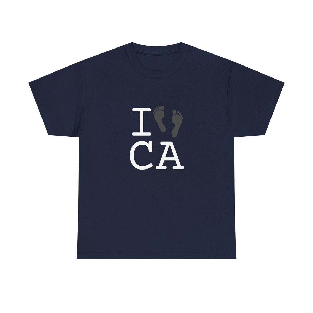 "I leave Footsteps in California" Tee