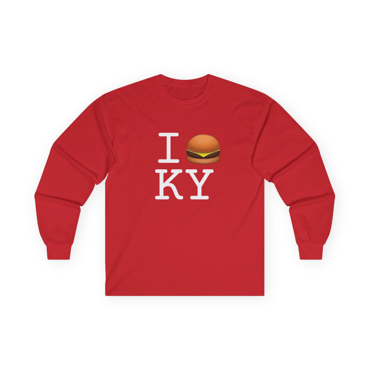 "I Cheeseburger Kentucky" Long Sleeve Shirt