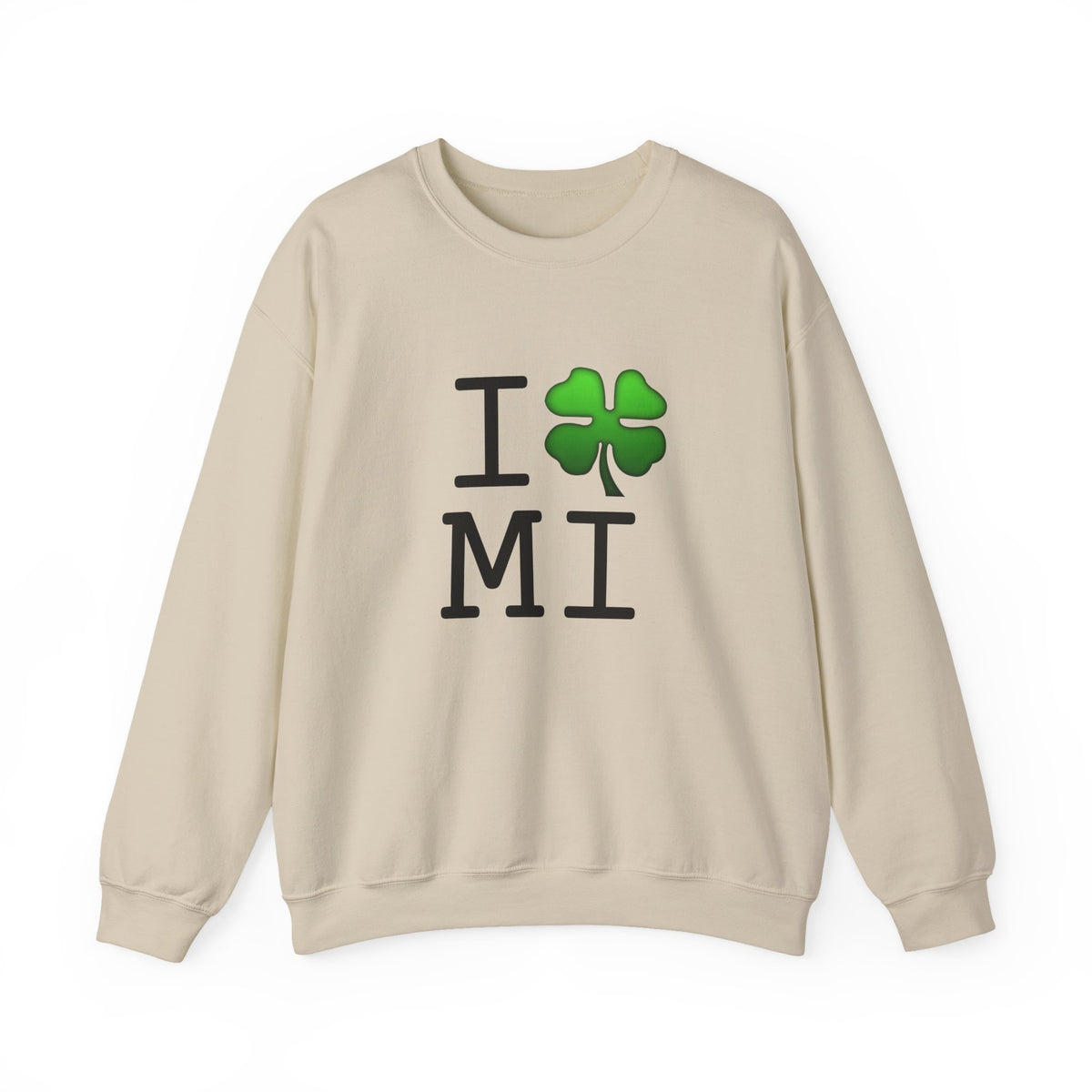 "I'm Lucky (Clover) in Michigan" Sweatshirt