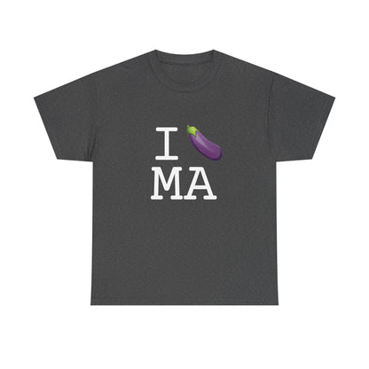 "I Eggplant Massachusetts" Tee