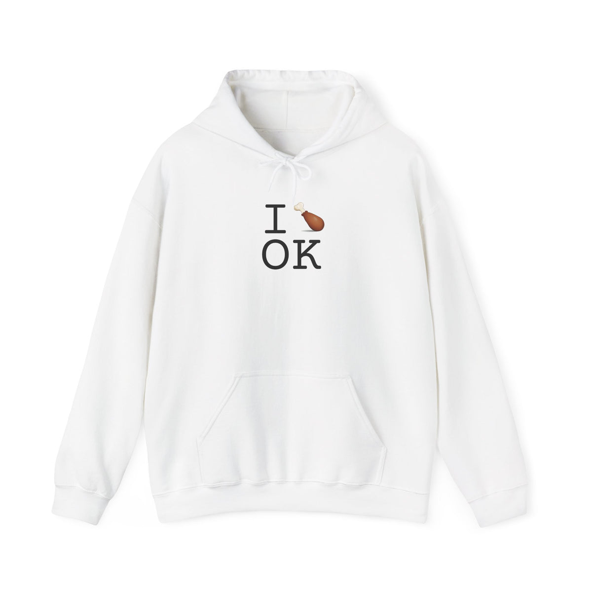 "I Chicken Drumstick Oklahoma" Hoodie