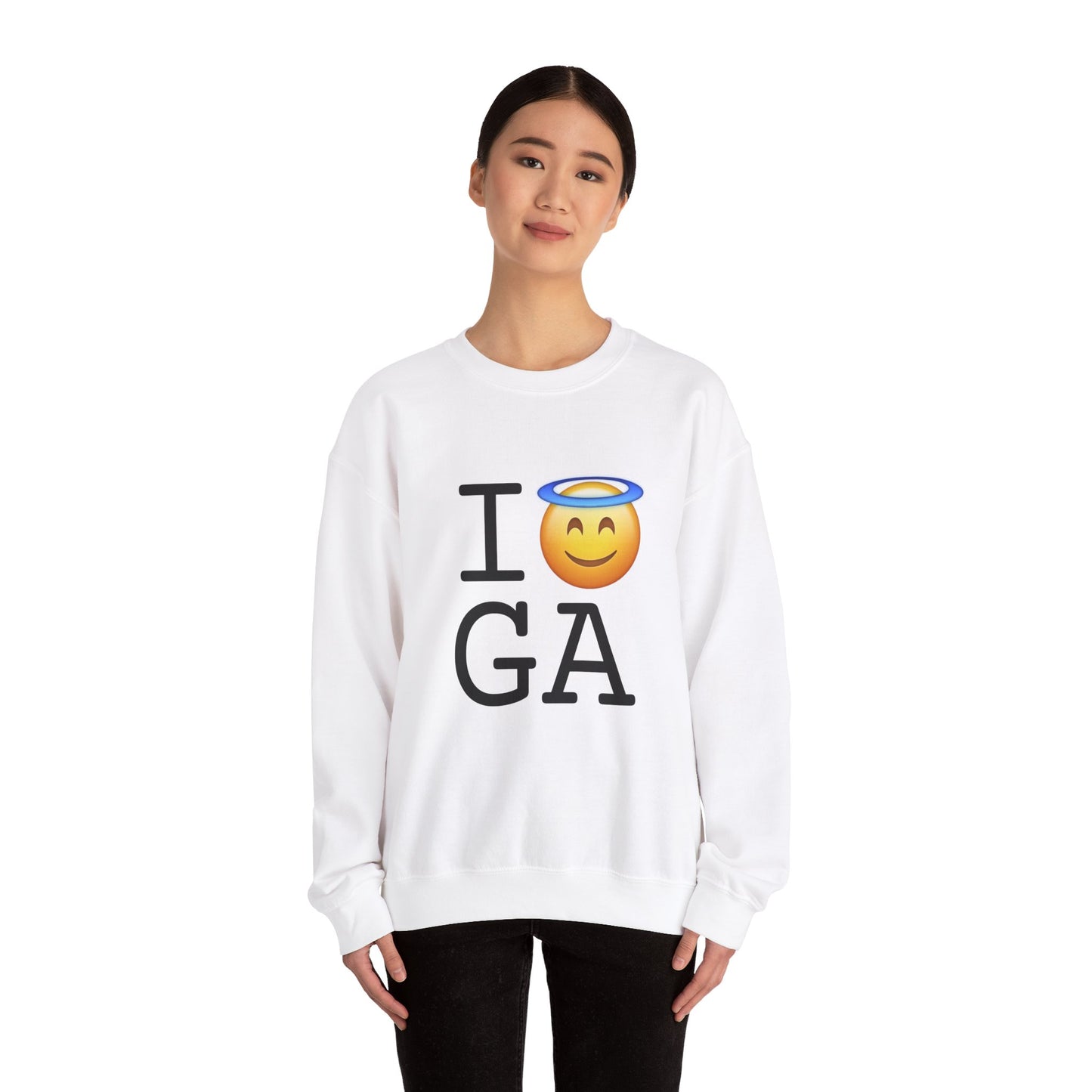 "I'm an Angel in Georgia" Sweatshirt