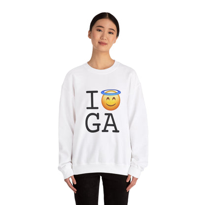 "I'm an Angel in Georgia" Sweatshirt